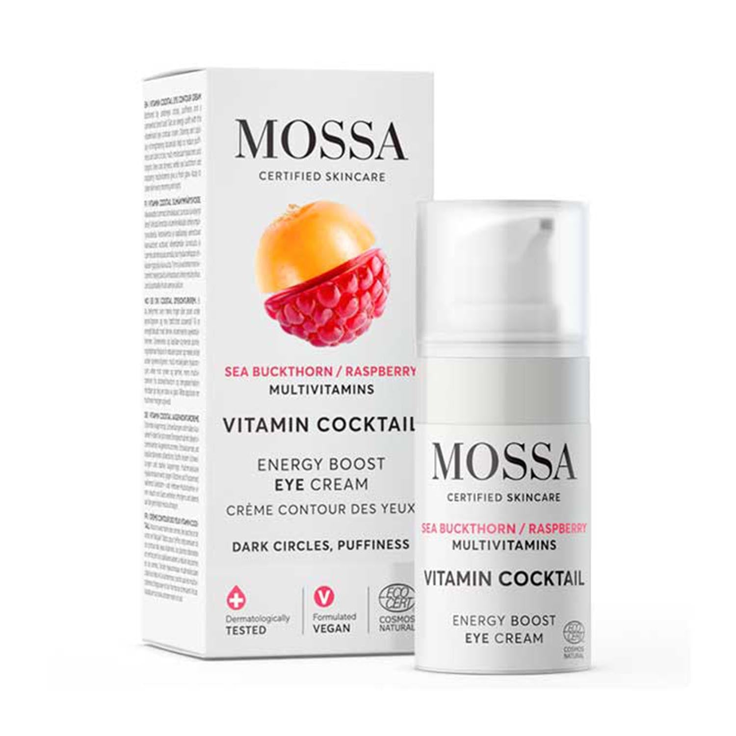 Mossa Vitamin Cocktail Energy Boost Crema De Ojos Frambuesa 6Ml